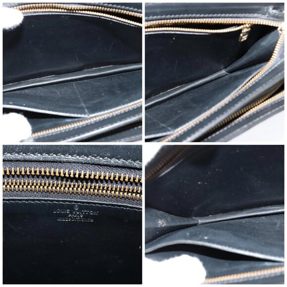 LOUIS VUITTON Epi Angian Shoulder Bag 2way Black M52112 LV Auth 129831 - Picture 15 of 16